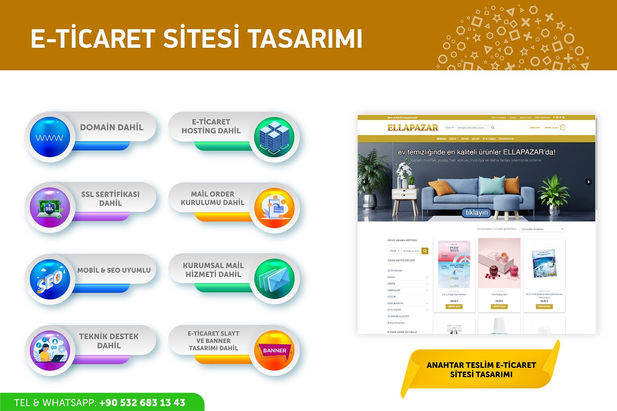 E-ticaret sitesi tasarımı